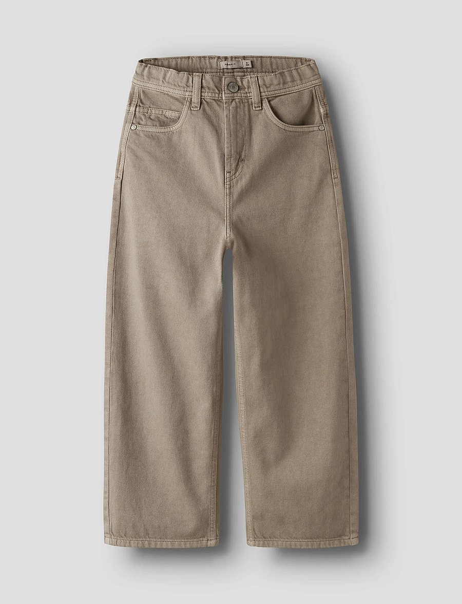 name it - NKMBEN X-SKATER TWI PANT 3990-TW B - chinchilla - 0