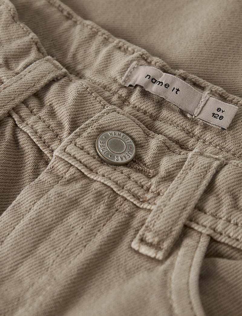 name it - NKMBEN X-SKATER TWI PANT 3990-TW B - bukser - chinchilla - 3