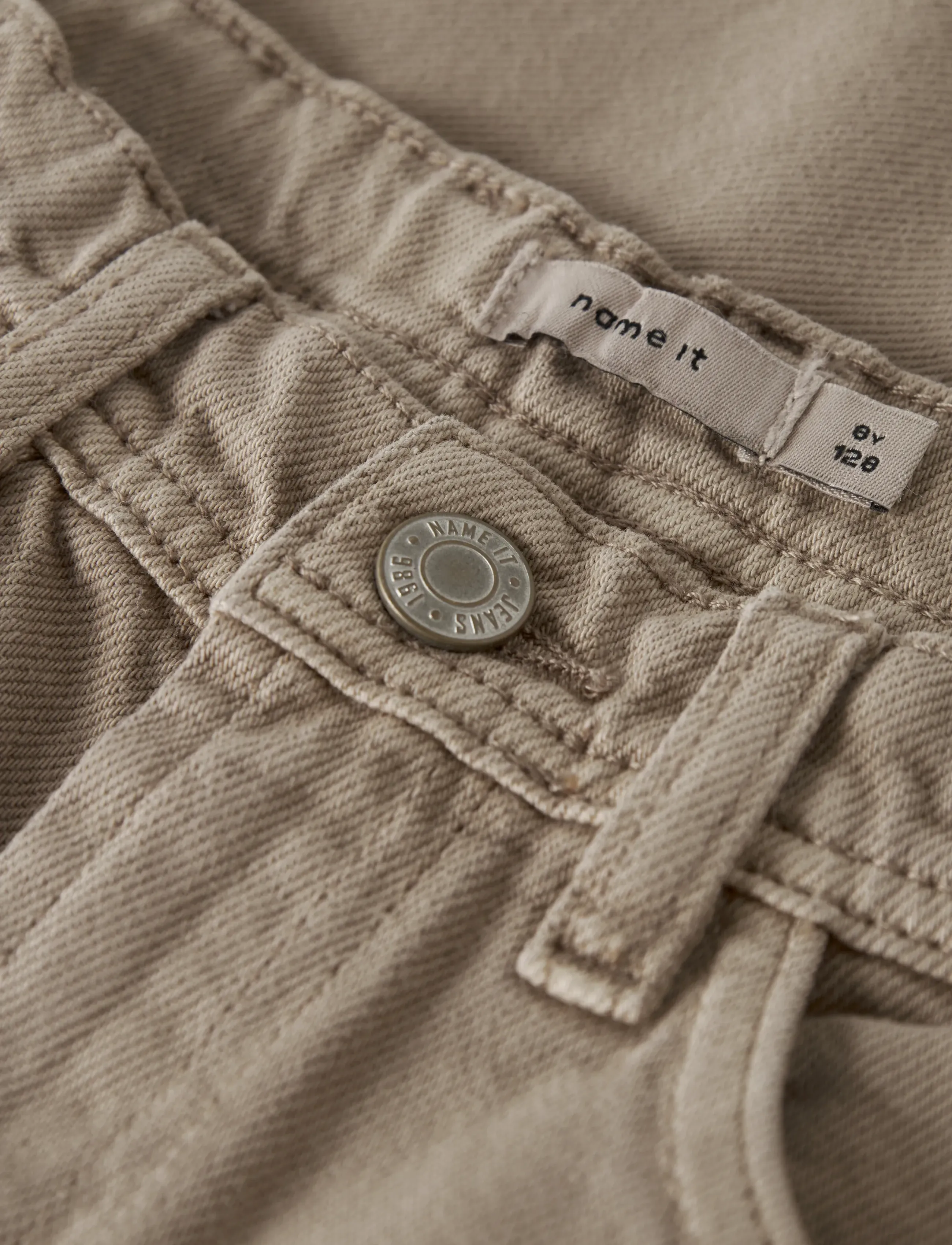 name it - NKMBEN X-SKATER TWI PANT 3990-TW B - chinchilla - 4