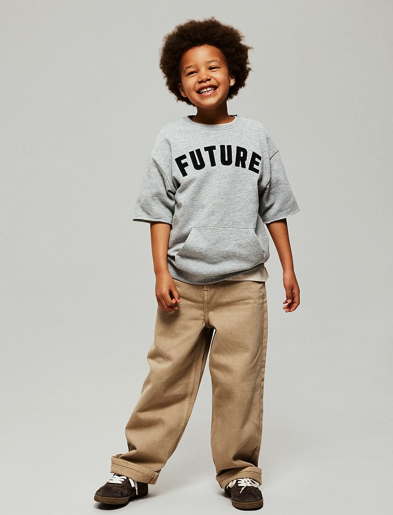 name it - NKMBEN X-SKATER TWI PANT 3990-TW B - bukser - chinchilla - 5