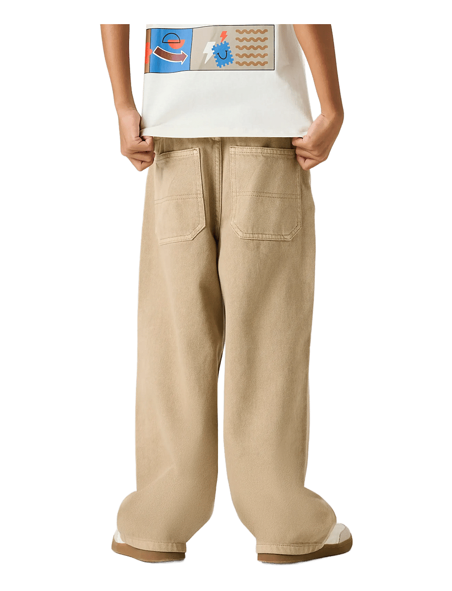 name it - NKMBEN X-SKATER TWI PANT 3990-TW B - chinchilla - 3