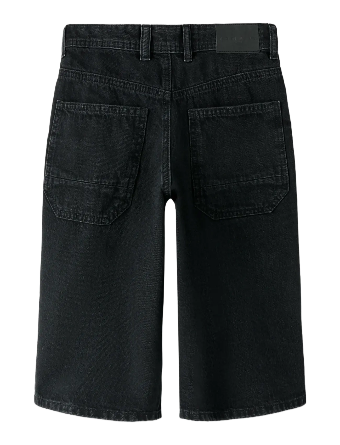 name it - NKMBEN X-SKATER DNM JORTS 7850-RM LNOOS - jeansshorts - black - 1