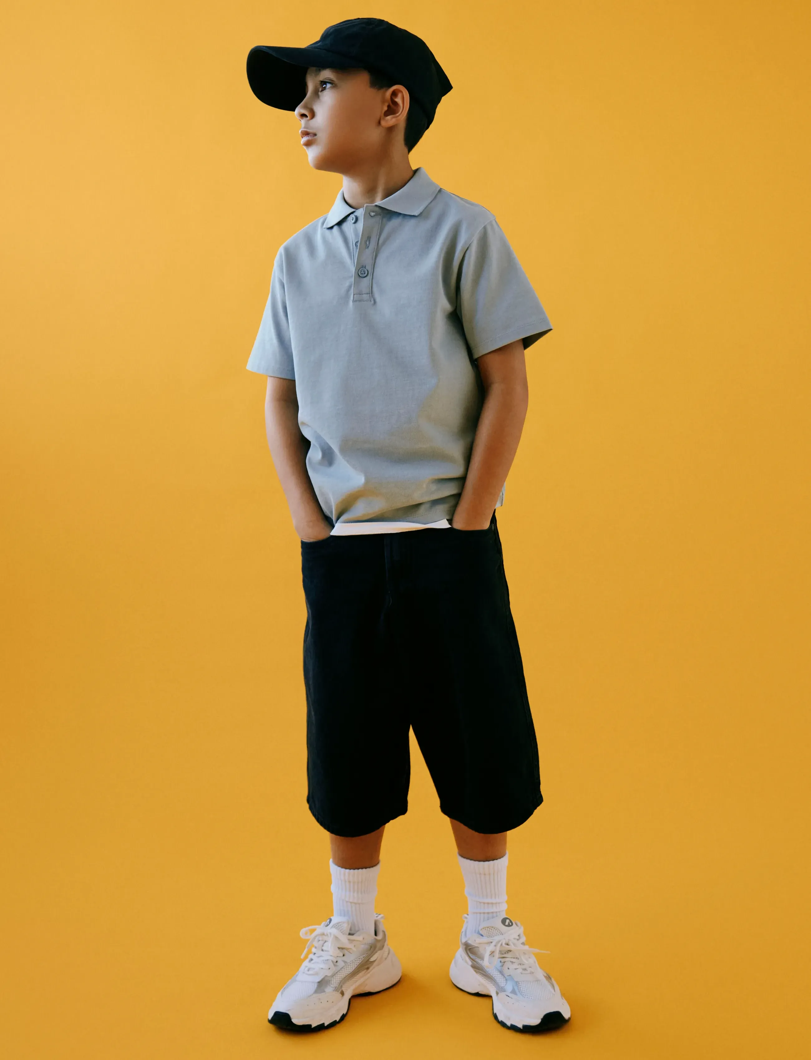 name it - NKMBEN X-SKATER DNM JORTS 7850-RM LNOOS - jeansshorts - black - 3