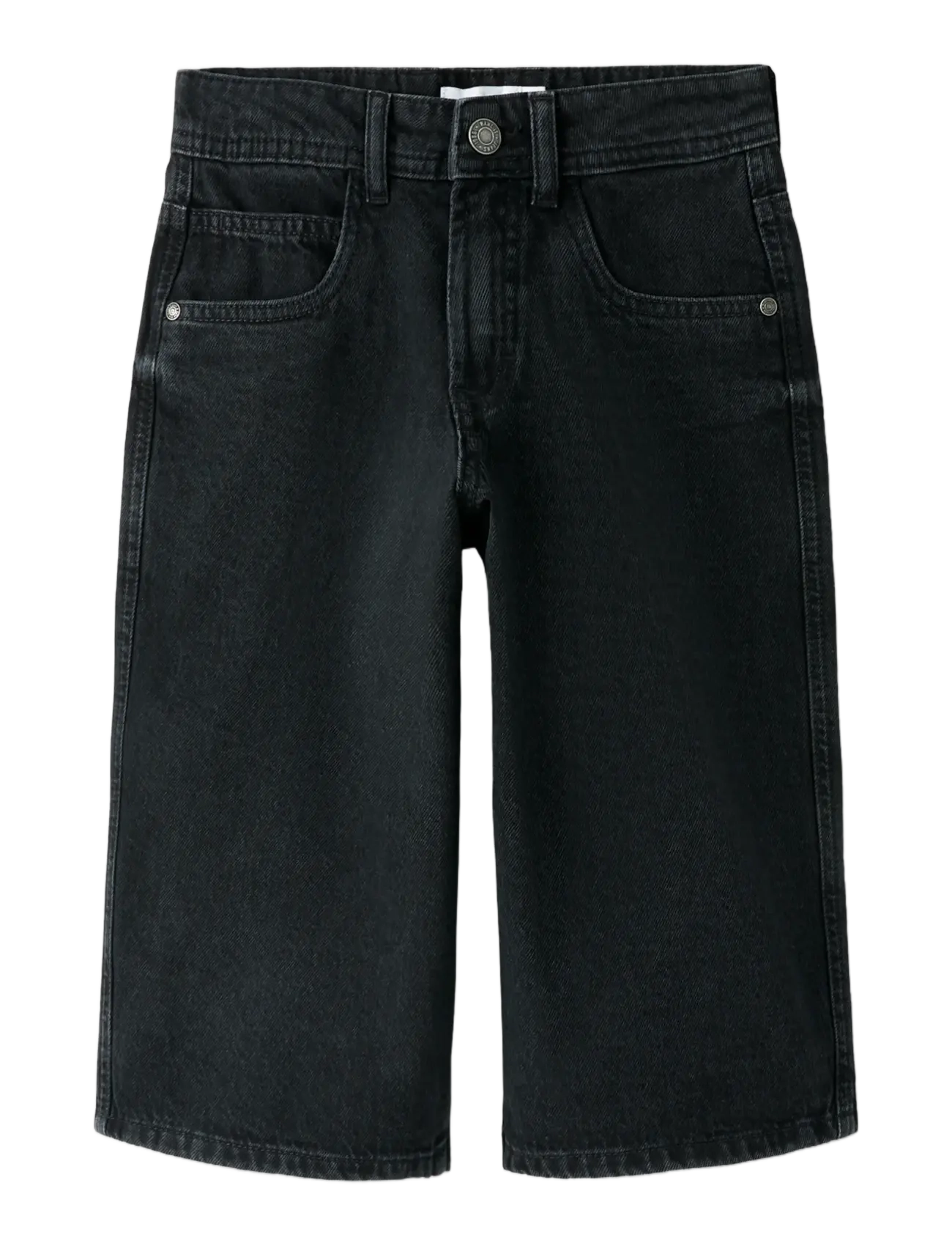 name it - NKMBEN X-SKATER DNM JORTS 7850-RM LNOOS - jeansshorts - black - 2