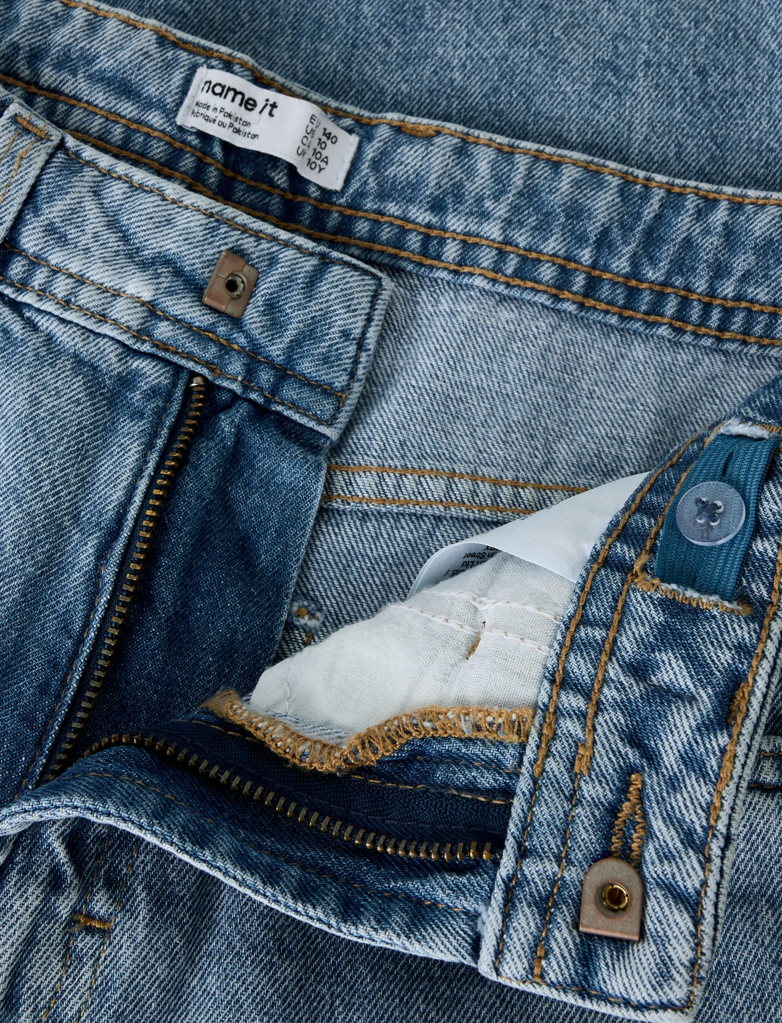name it - NKMBEN X-SKATER DNM JORTS 7850-RM LNOOS - short en jeans - light blue denim - 3