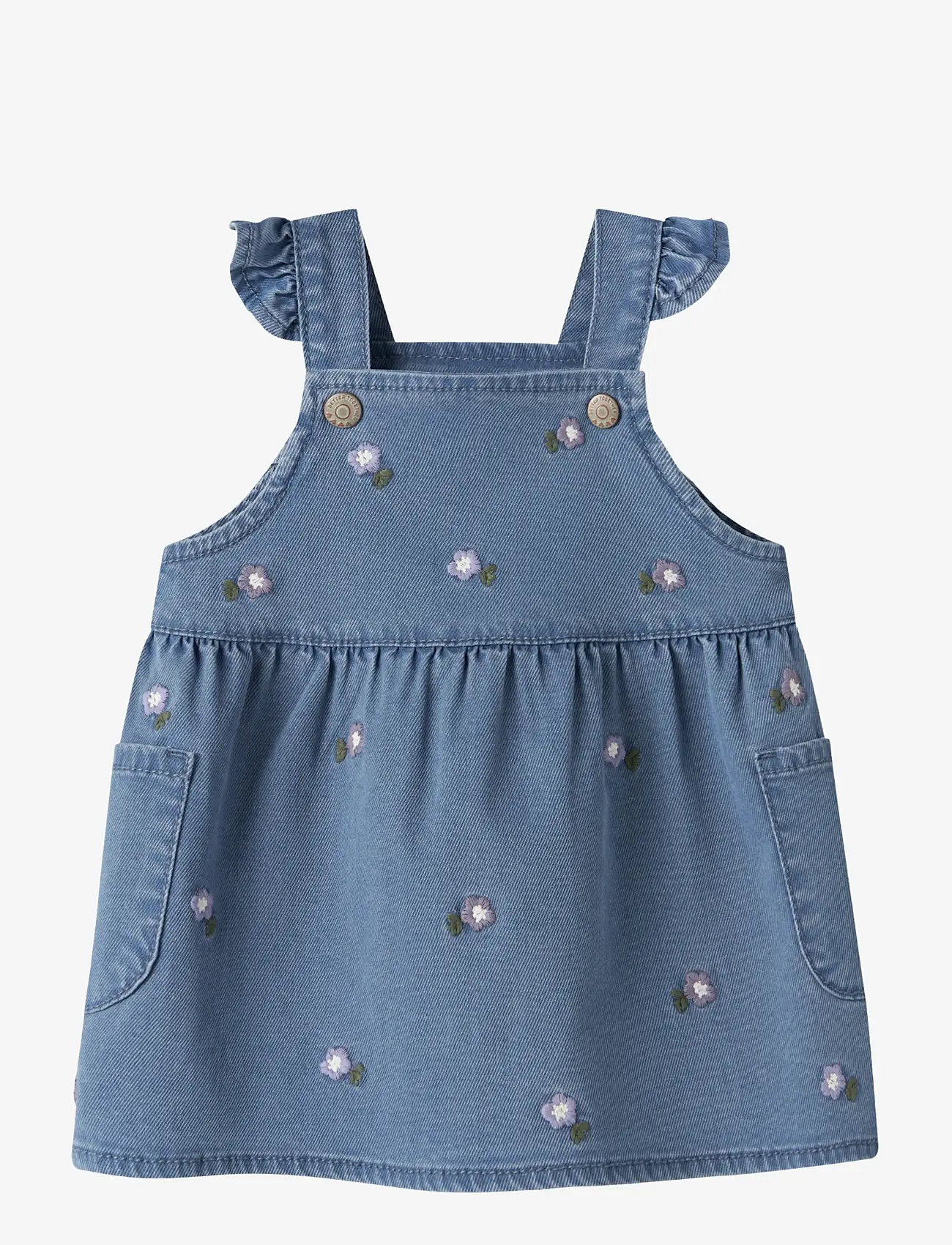 name it - NBFSAGE DNM SPENCER 3606-YB - Ærmeløse babykjoler - denim blue - 0
