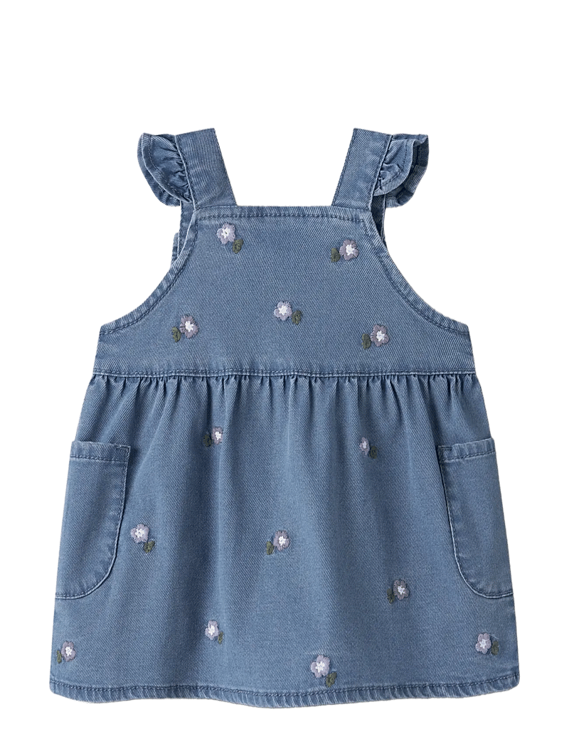 name it - NBFSAGE DNM SPENCER 3606-YB - Ærmeløse babykjoler - denim blue - 1