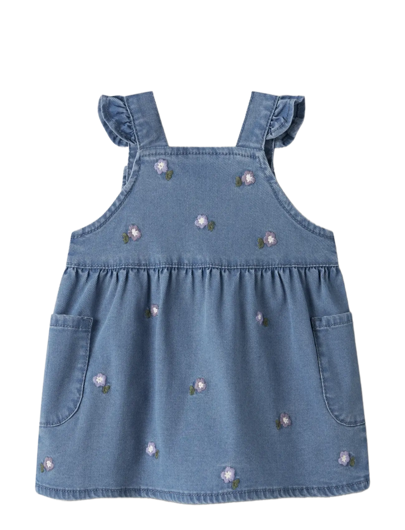 name it - NBFSAGE DNM SPENCER 3606-YB - kūdikių suknelės be rankovių - denim blue - 1