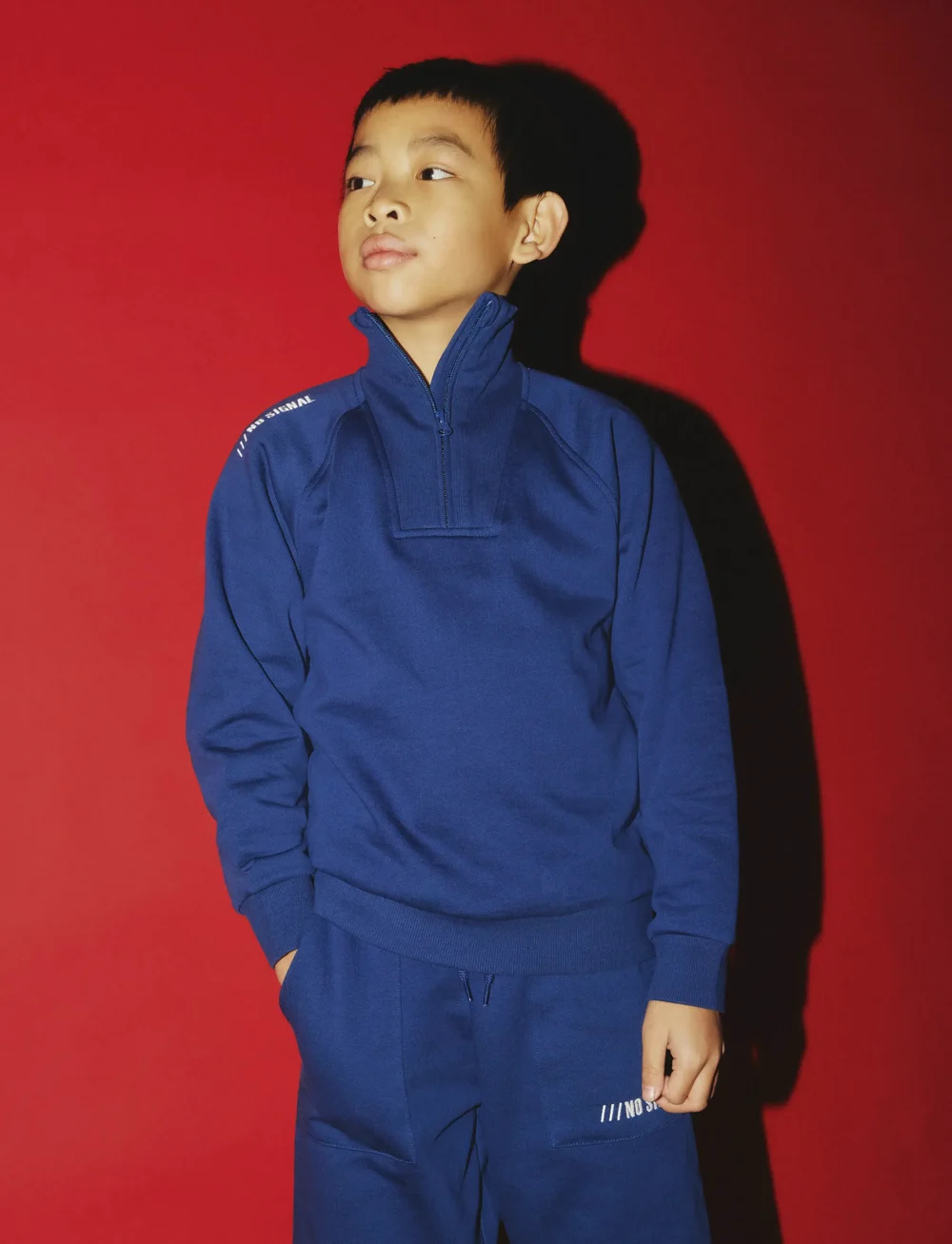 name it - NKMOBIE LS NREG SWEAT BRU - sweatshirts - insignia blue - 0