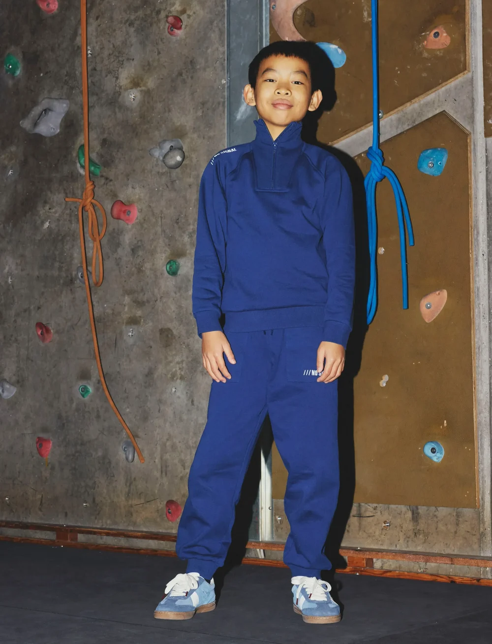 name it - NKMOBIE LS NREG SWEAT BRU - sweatshirts - insignia blue - 3