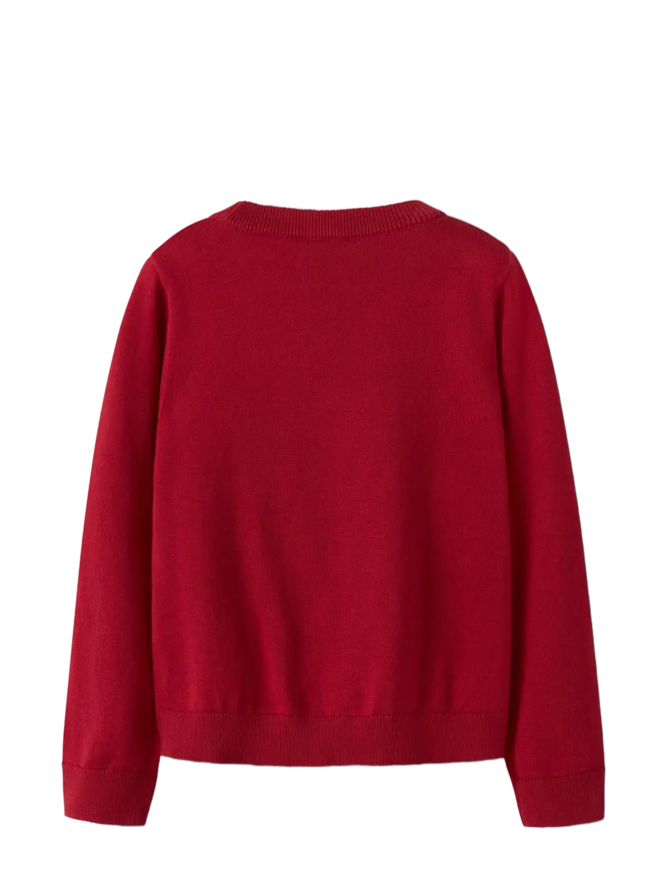 name it - NMFREAMO LS KNIT - džemprid - jester red - 2