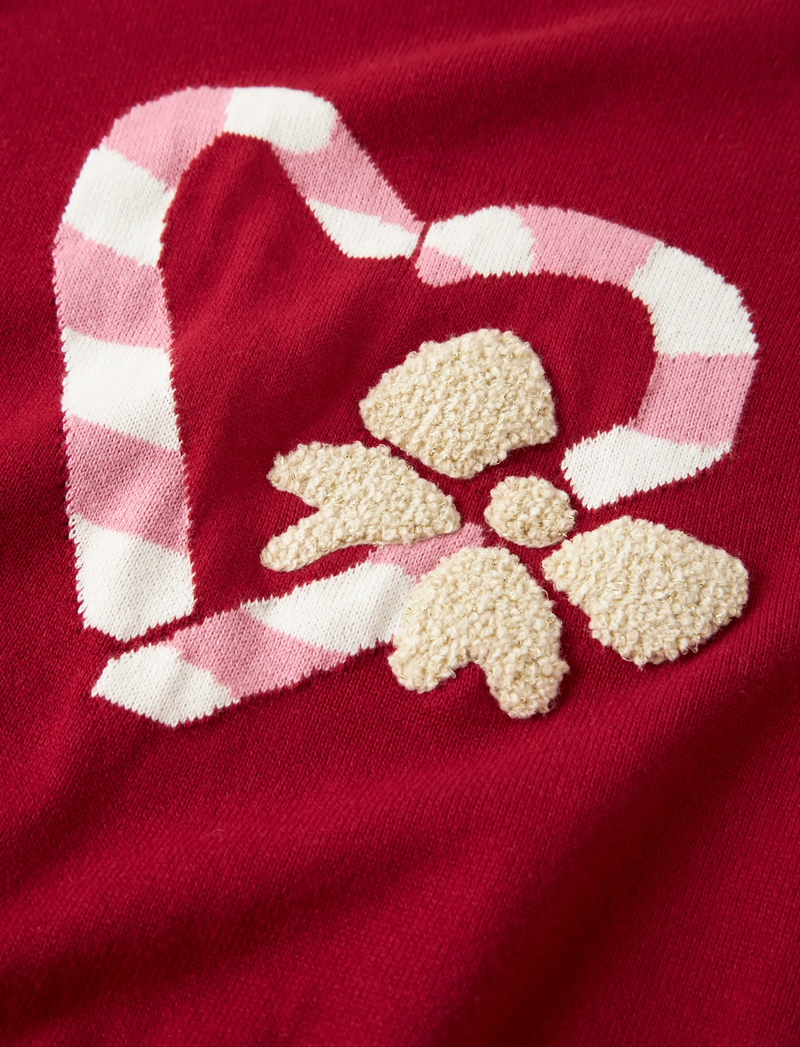 name it - NMFREAMO LS KNIT - džemprid - jester red - 3
