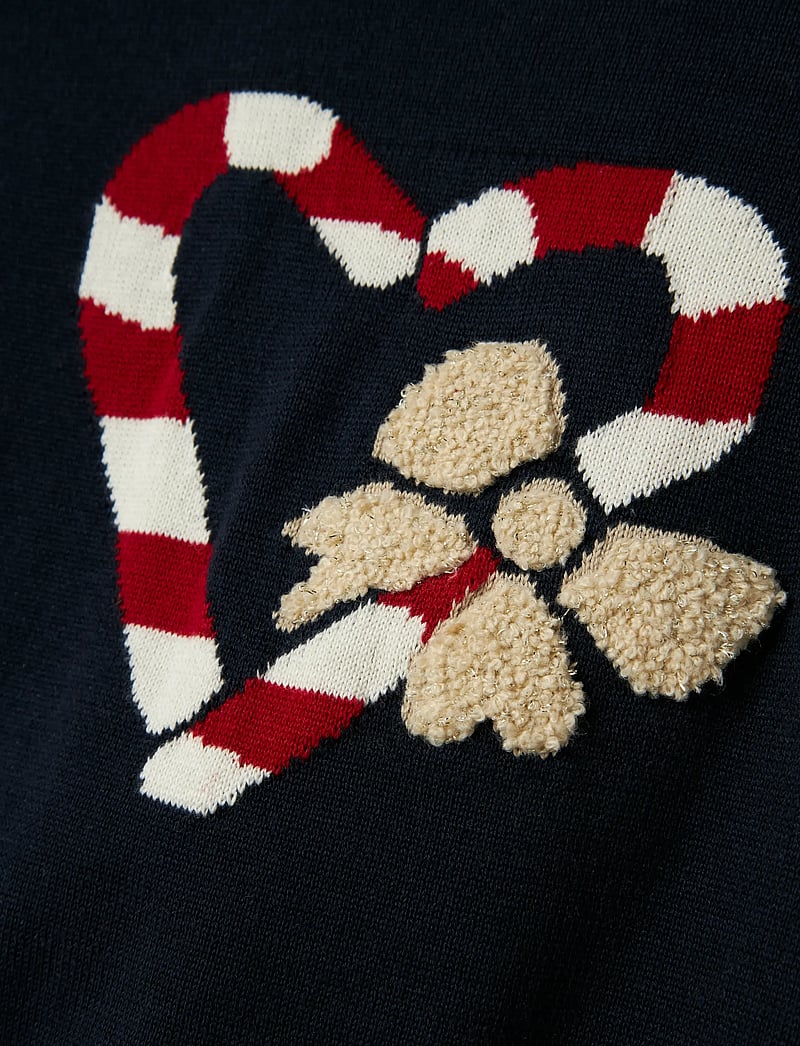 name it - NMFREAMO LS KNIT - džemprid - navy blazer - 0