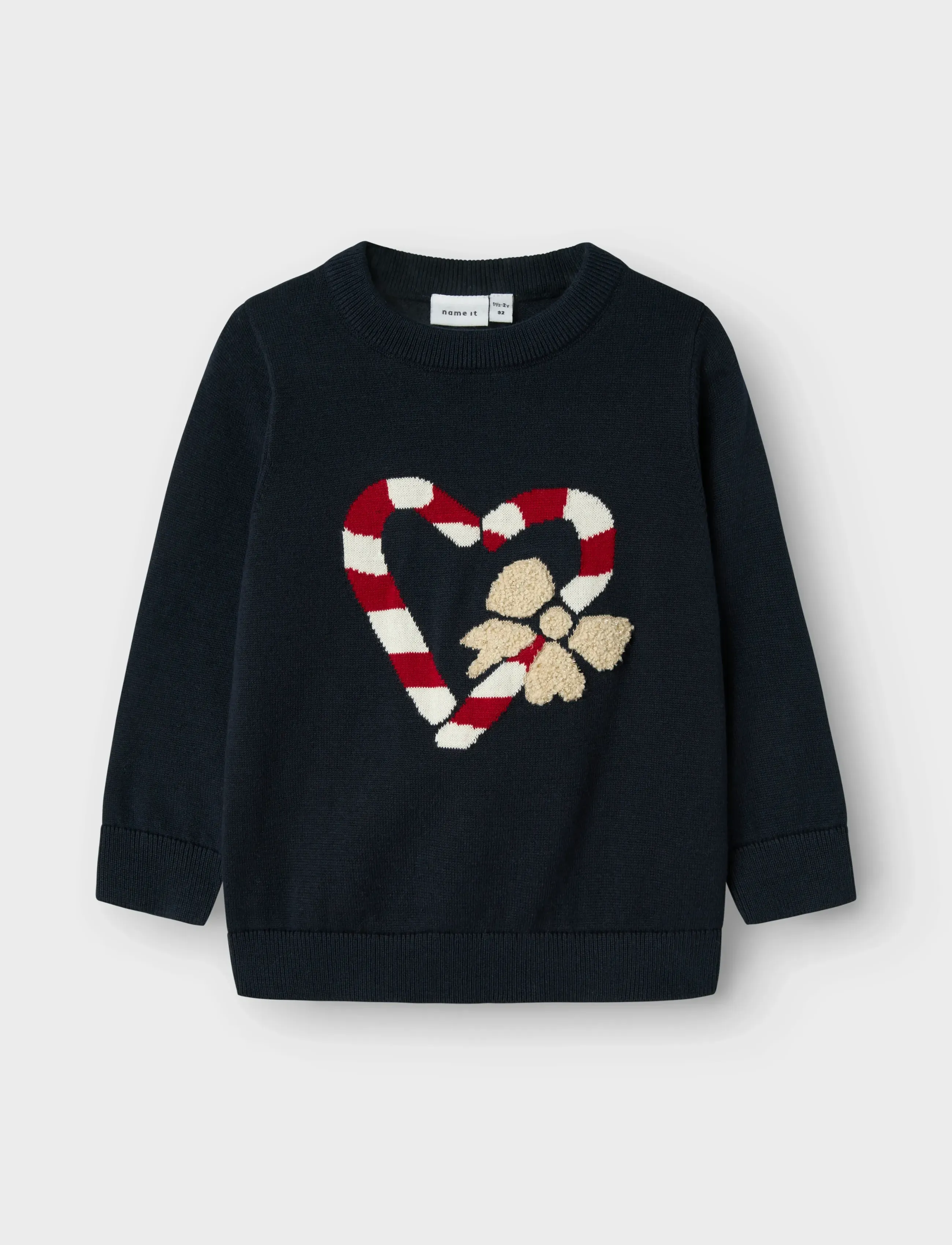 name it - NMFREAMO LS KNIT - pullover - navy blazer - 3