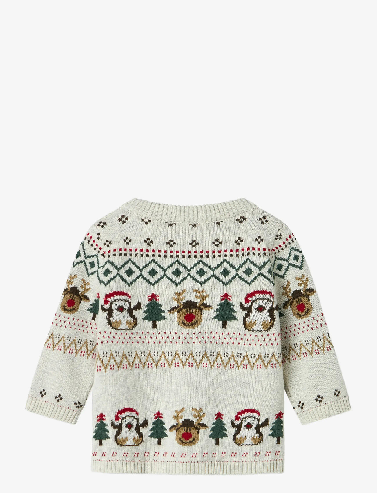 name it - NBNRALKO LS KNIT - džemprid - peyote melange - 1