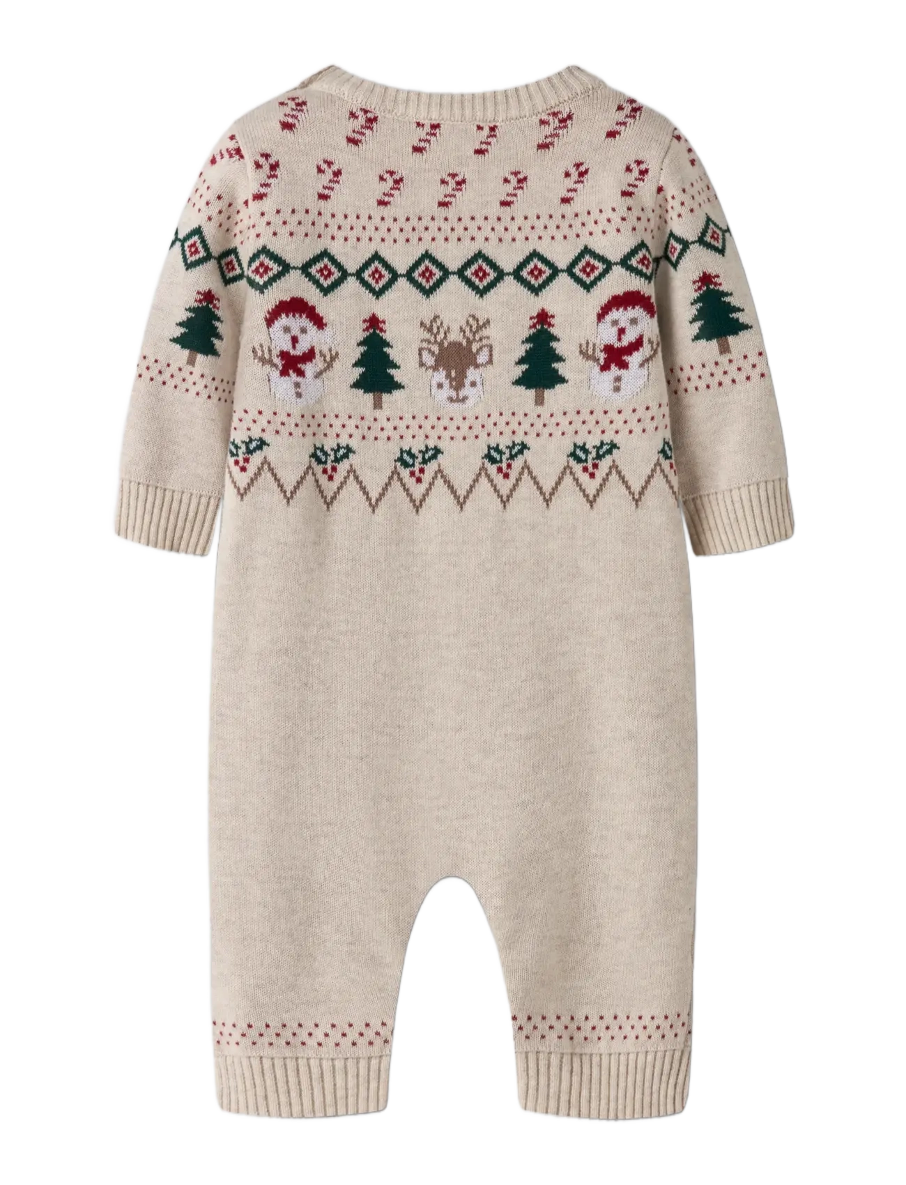 name it - NBNRALKO LS KNIT SUIT - pikkade varrukatega - peyote melange - 1
