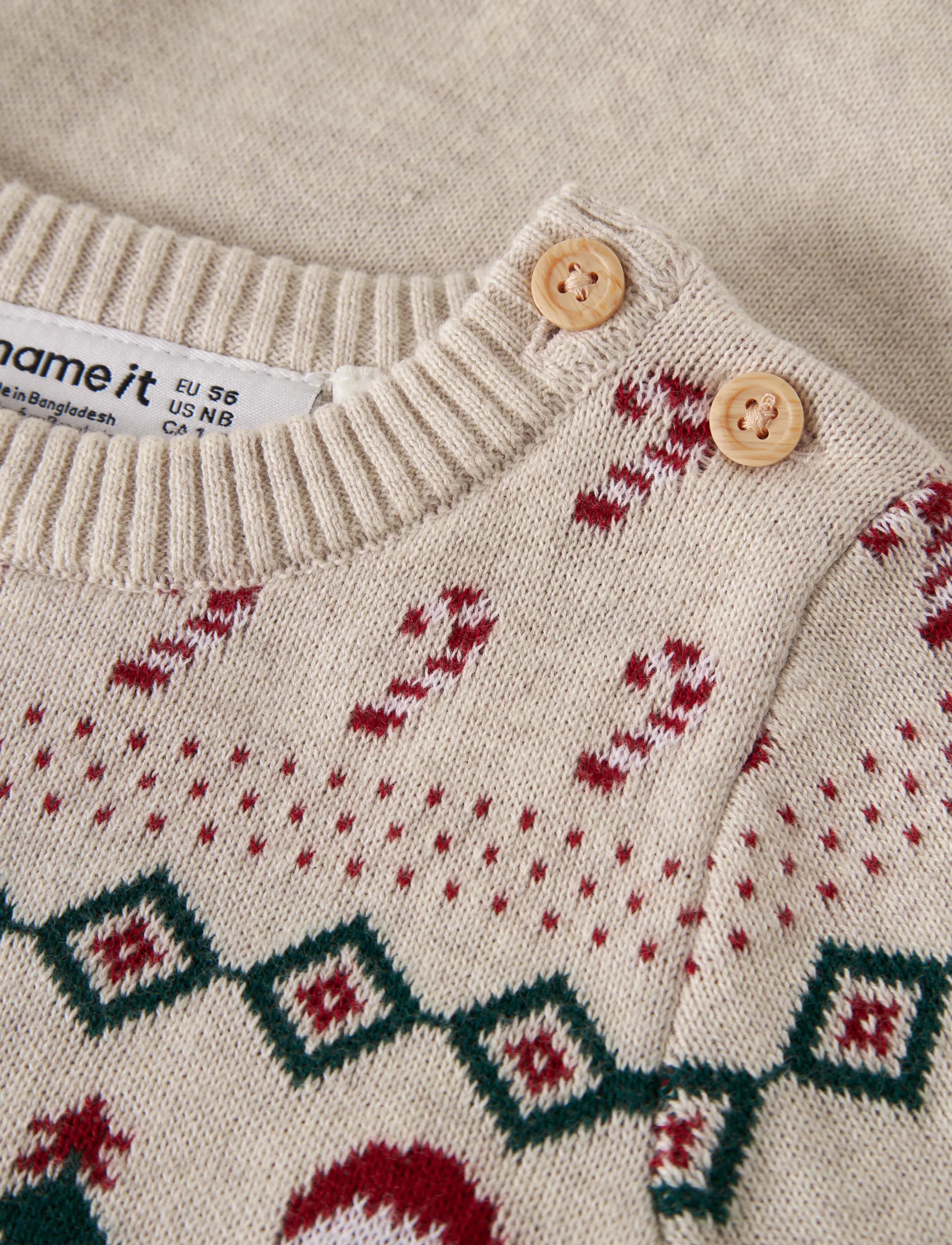 name it - NBNRALKO LS KNIT SUIT - pikkade varrukatega - peyote melange - 2