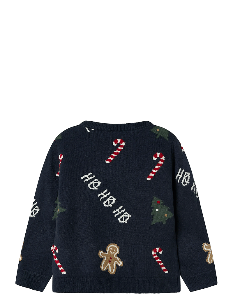 name it - NMMRASKO LS KNIT BOX - pullover - navy blazer - 1