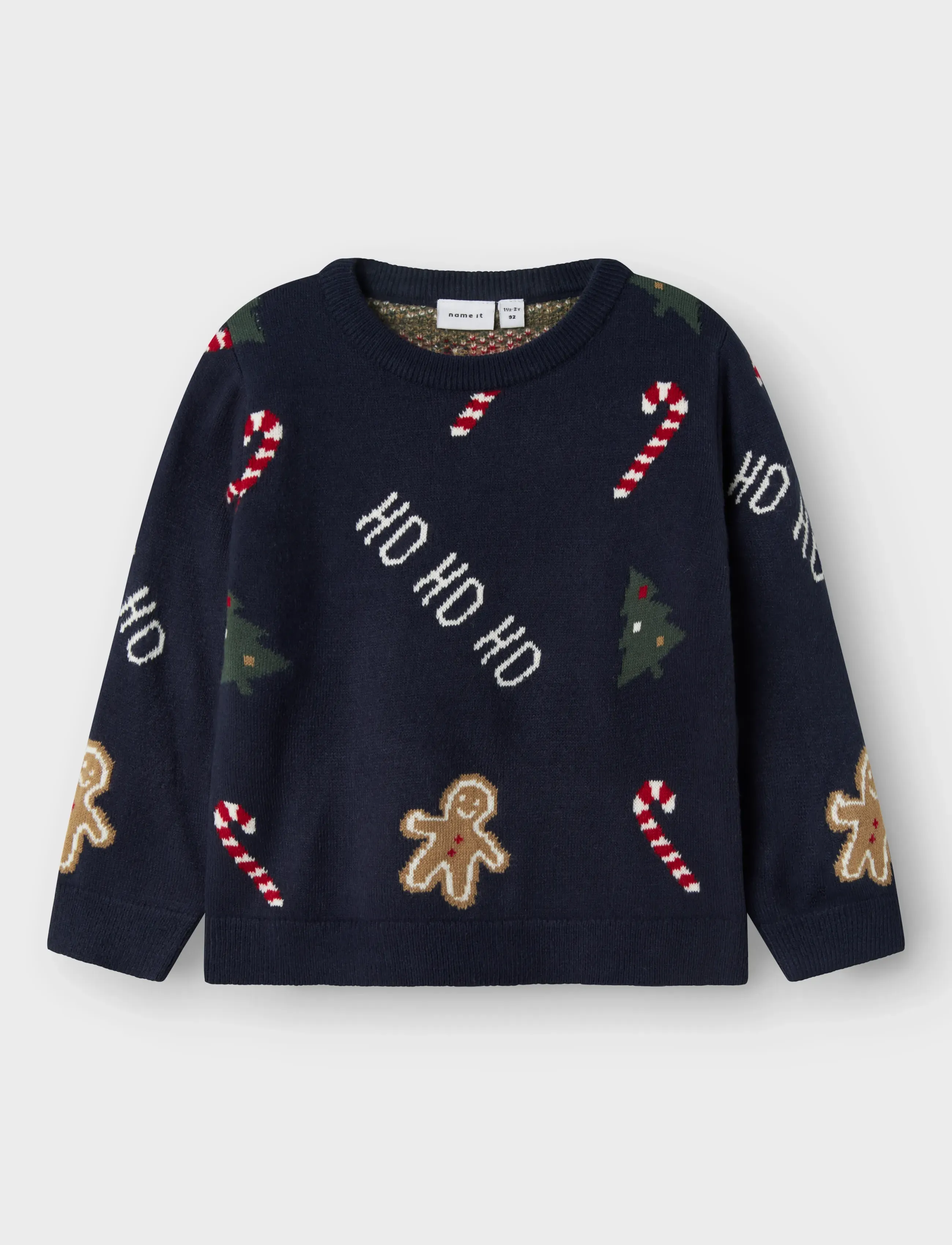 name it NMMRASKO LS KNIT BOX - Alussärgid - NAVY BLAZER / navy