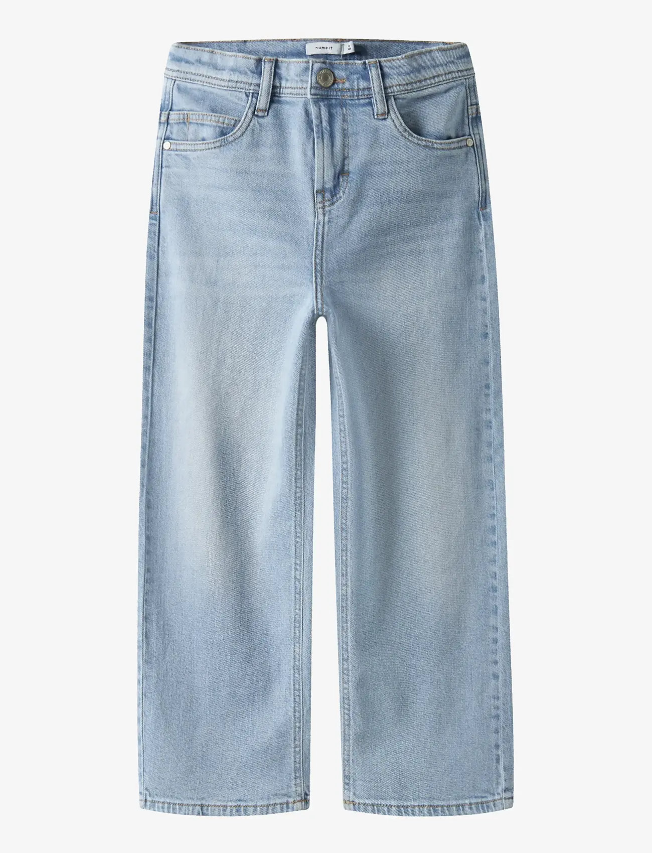 name it - NKMBEN X-SKATER JEANS 8150-BC NOOS - alt laienevad teksad - light blue denim - 1