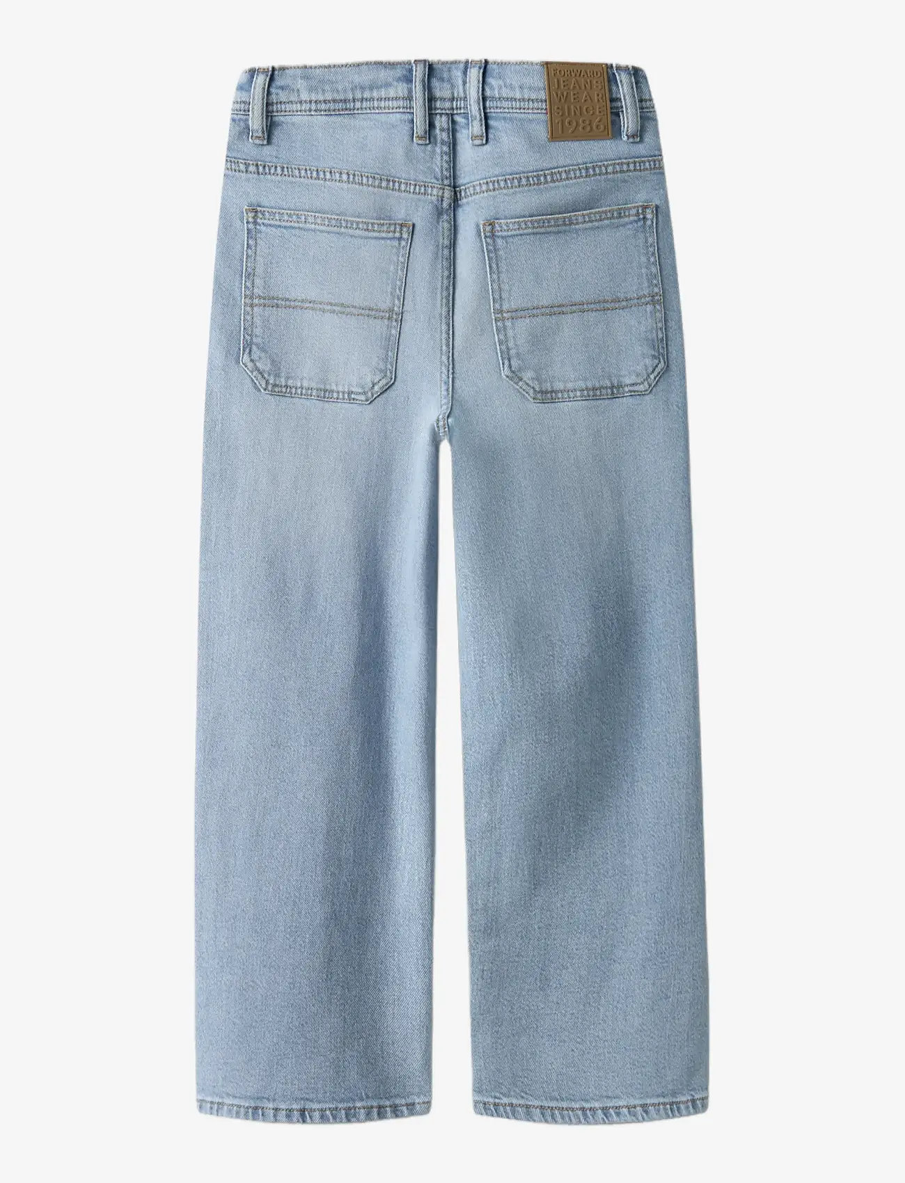 name it - NKMBEN X-SKATER JEANS 8150-BC NOOS - alt laienevad teksad - light blue denim - 2