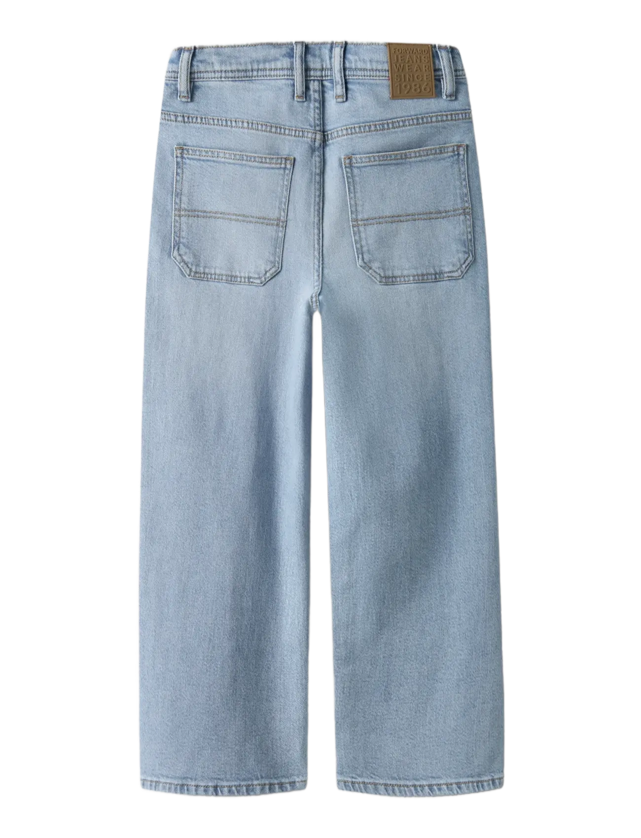 name it - NKMBEN X-SKATER JEANS 8150-BC NOOS - alt laienevad teksad - light blue denim - 2