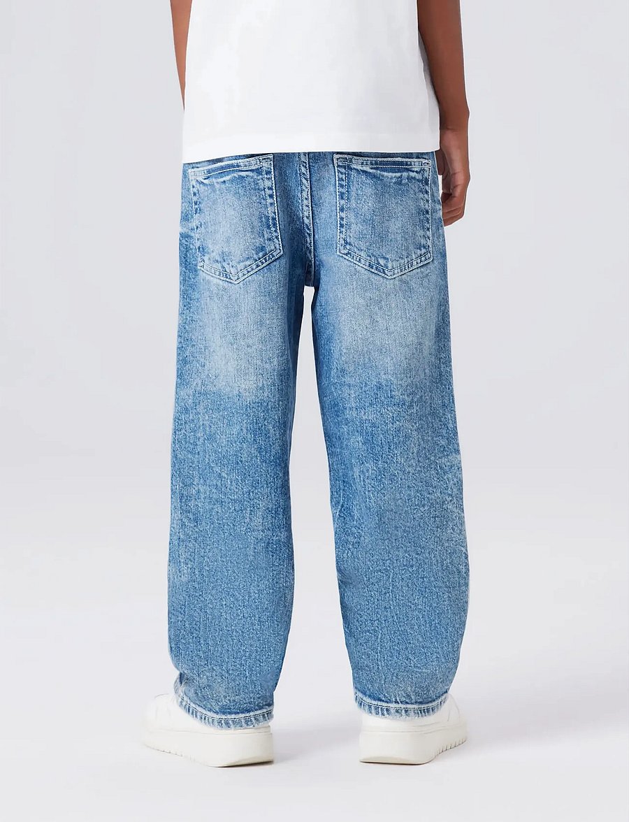 name it - NKMRYAN STRAIGHT JEANS 8050-AZ NOOS - loose jeans - medium blue denim - 3