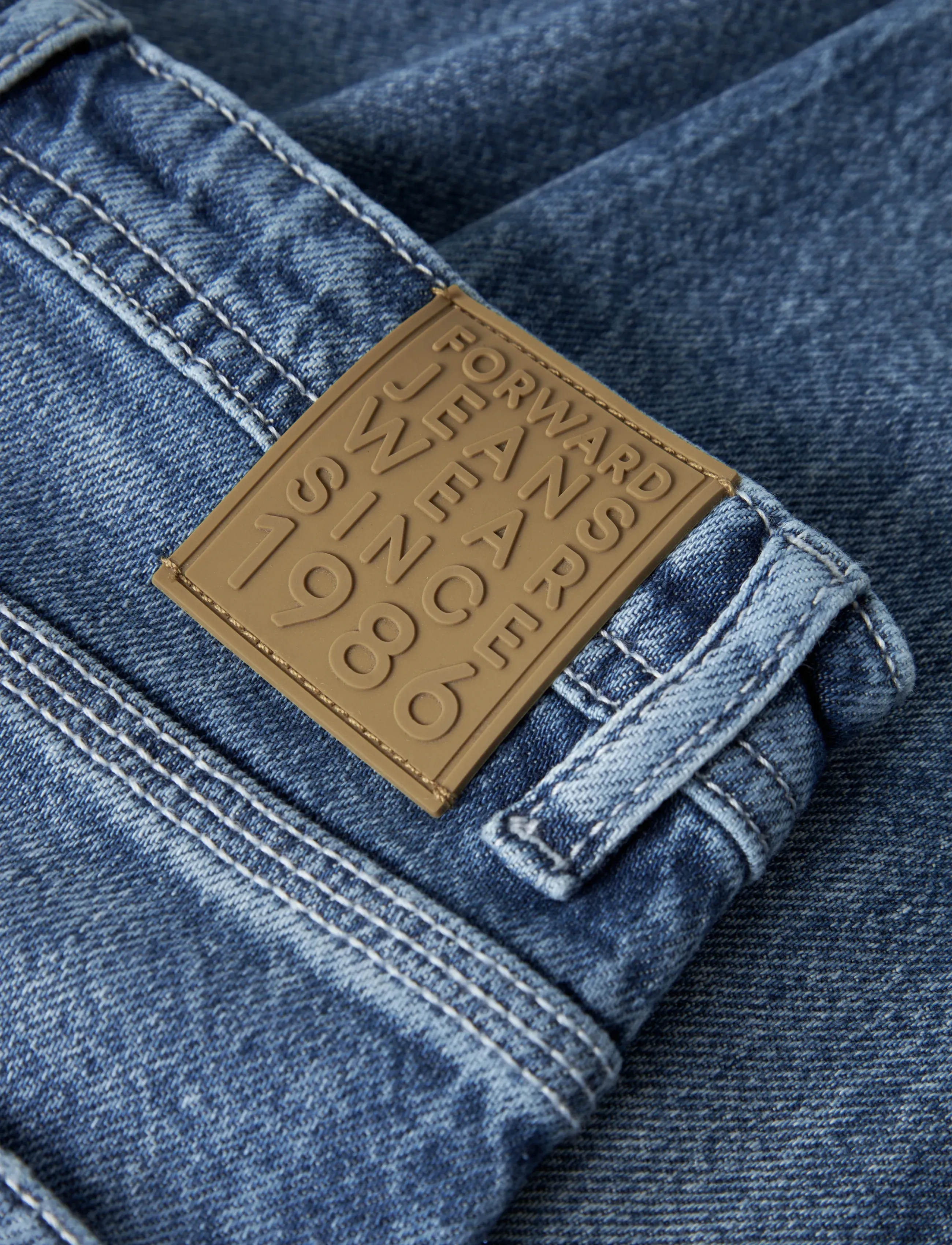 name it - NKMRYAN STRAIGHT JEANS 8050-AZ NOOS - loose jeans - medium blue denim - 5