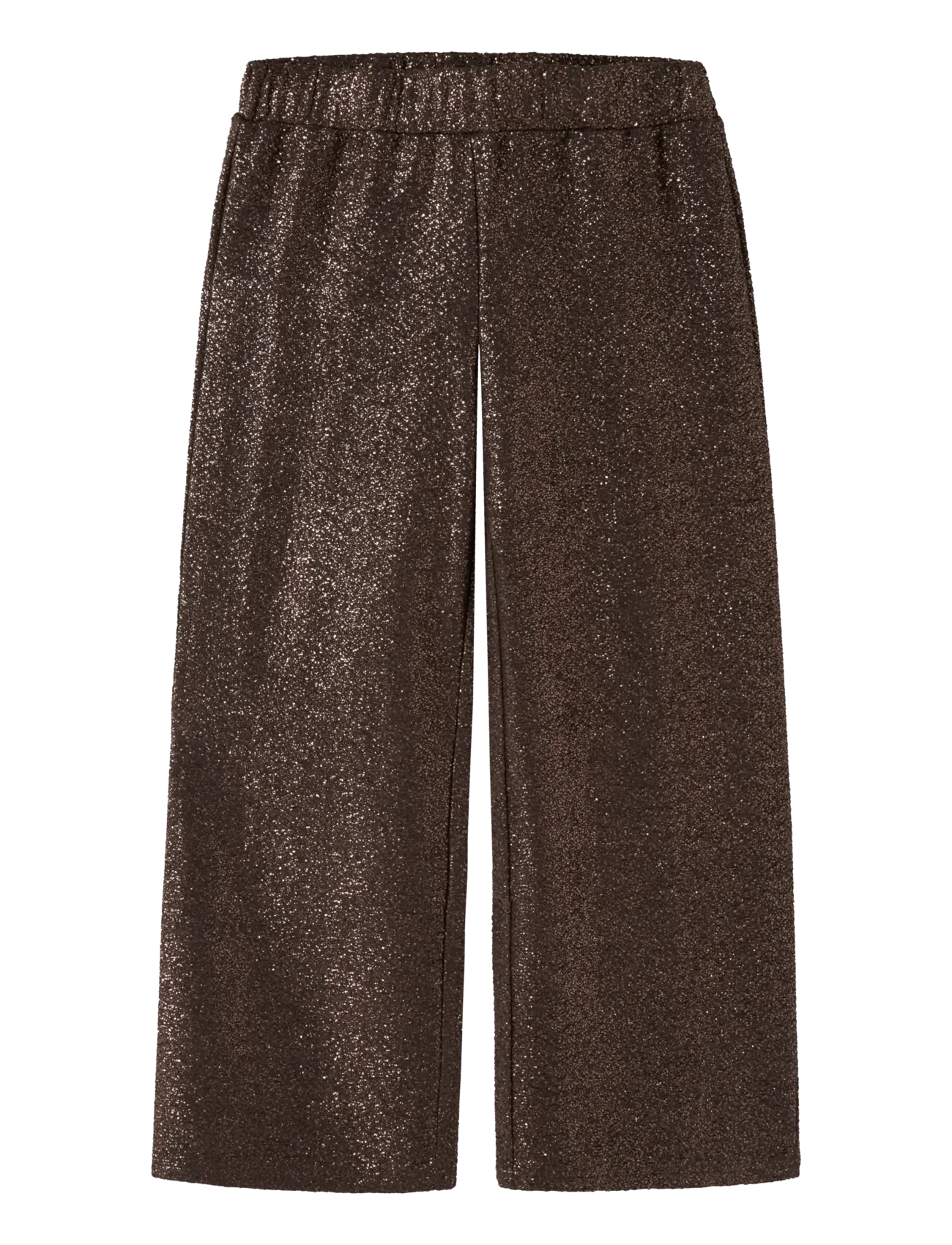 name it NKFDITSA WIDE PANT - Hosen - HOT FUDGE / brown