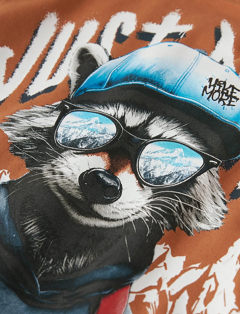 name it - NMMOLLY LS NREG TOP BOX - langærmede t-shirts - autumn leaf - 2