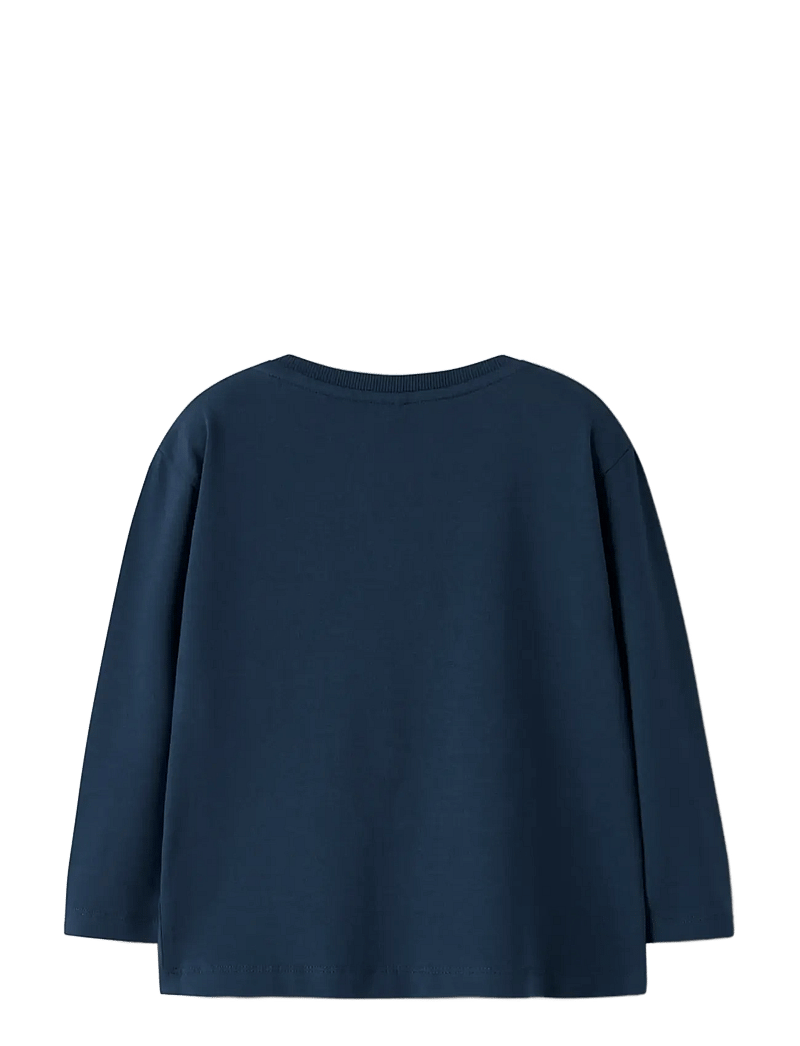 name it - NMMOLLY LS NREG TOP BOX - long-sleeved t-shirts - insignia blue - 2