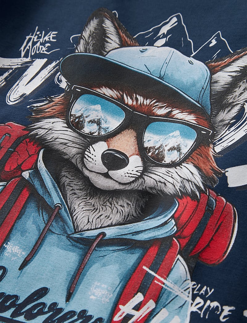 name it - NMMOLLY LS NREG TOP BOX - long-sleeved t-shirts - insignia blue - 3