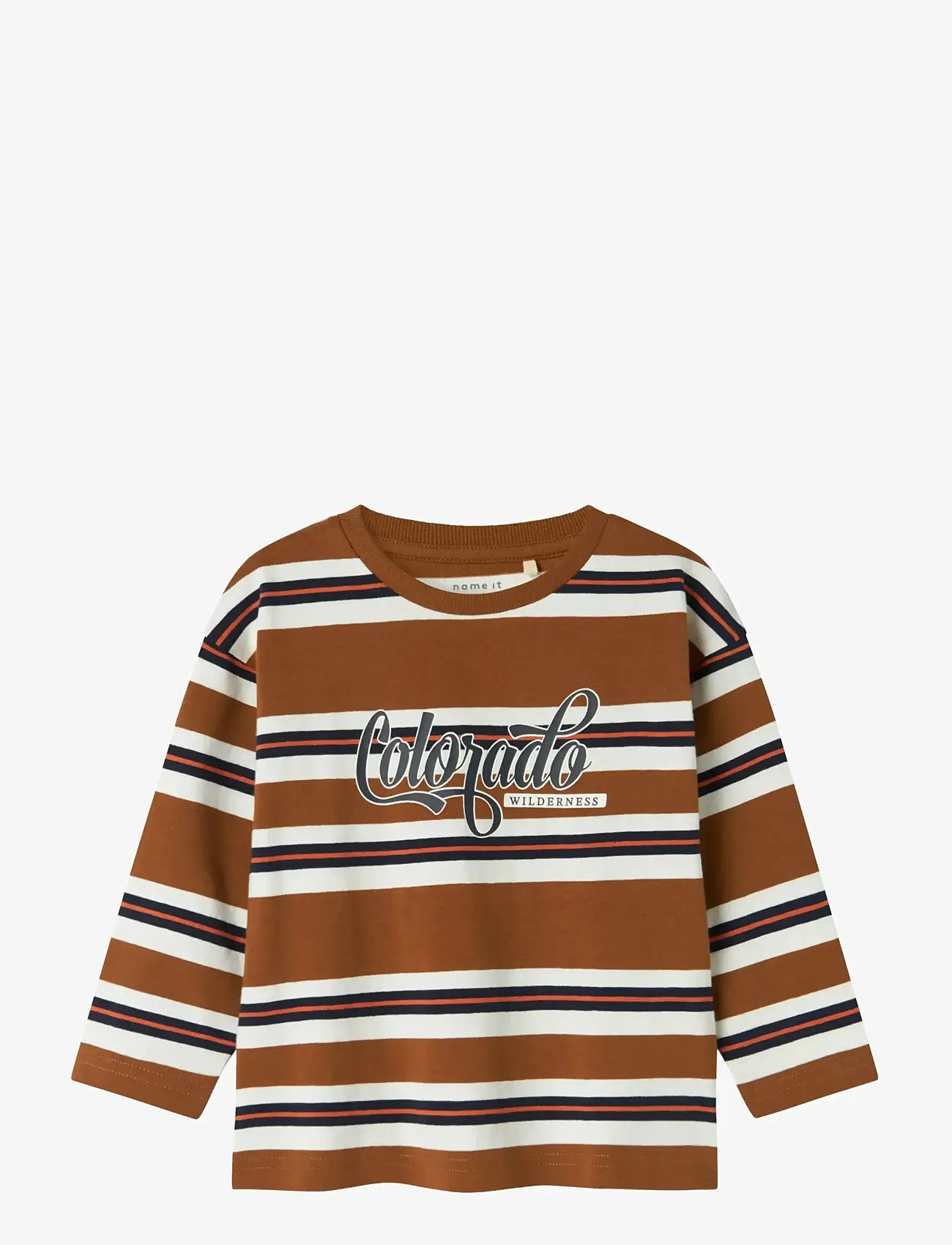 name it - NMMOSKAR LS RLX TOP BOX - långärmade t-shirts - cloud dancer - 0