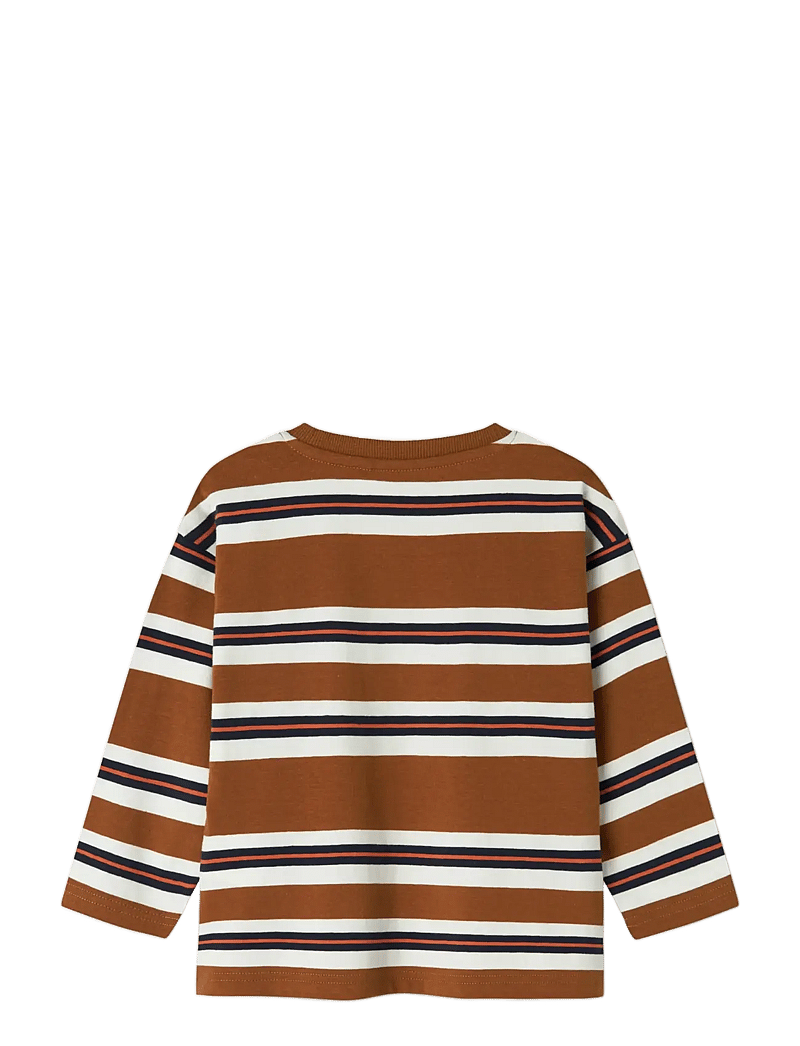 name it - NMMOSKAR LS RLX TOP BOX - långärmade t-shirts - cloud dancer - 1