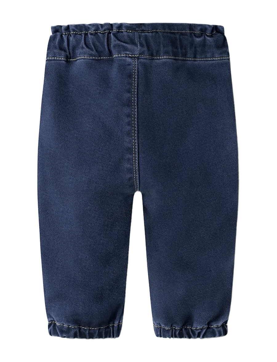 name it - NBFROSE ROUND JEANS 2090-TO NOOS - loose jeans - dark blue denim - 1