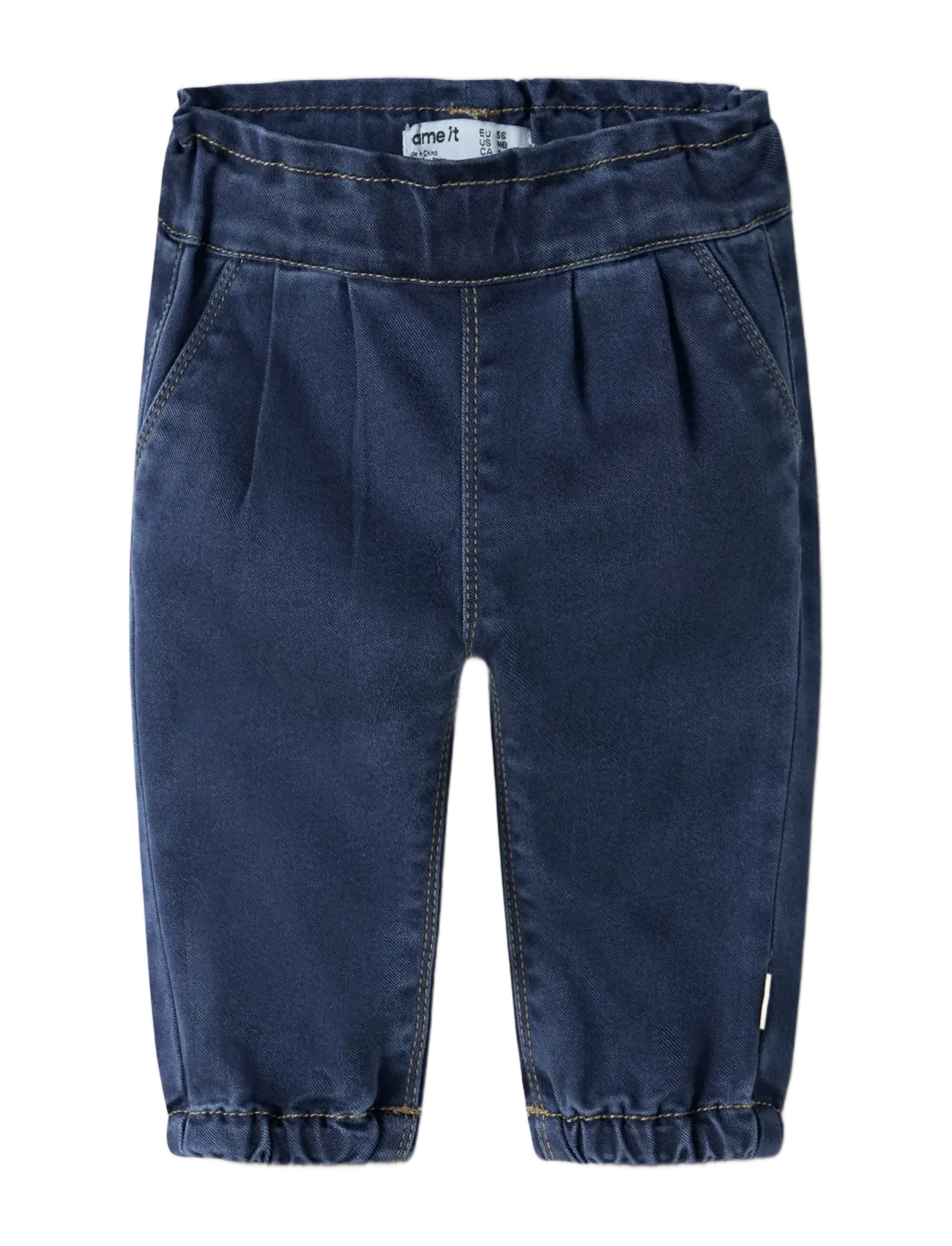 name it - NBFROSE ROUND JEANS 2090-TO NOOS - loose jeans - dark blue denim - 2