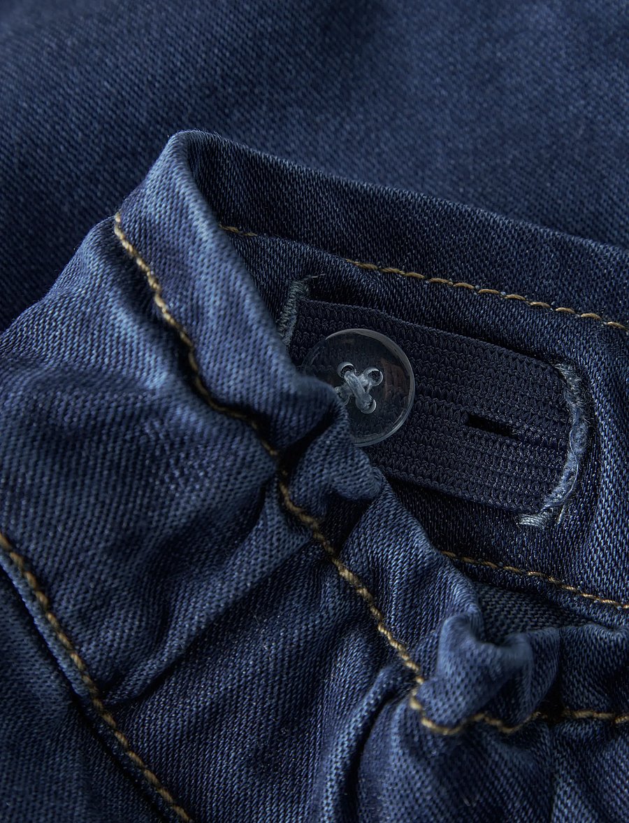 name it - NBFROSE ROUND JEANS 2090-TO NOOS - loose jeans - dark blue denim - 3