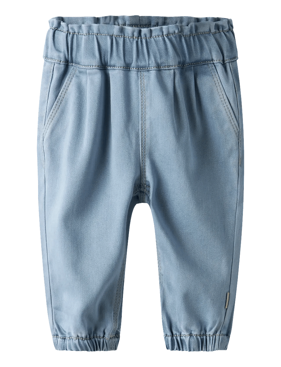 name it - NBFROSE ROUND JEANS 2090-TO NOOS - loose jeans - light blue denim - 1
