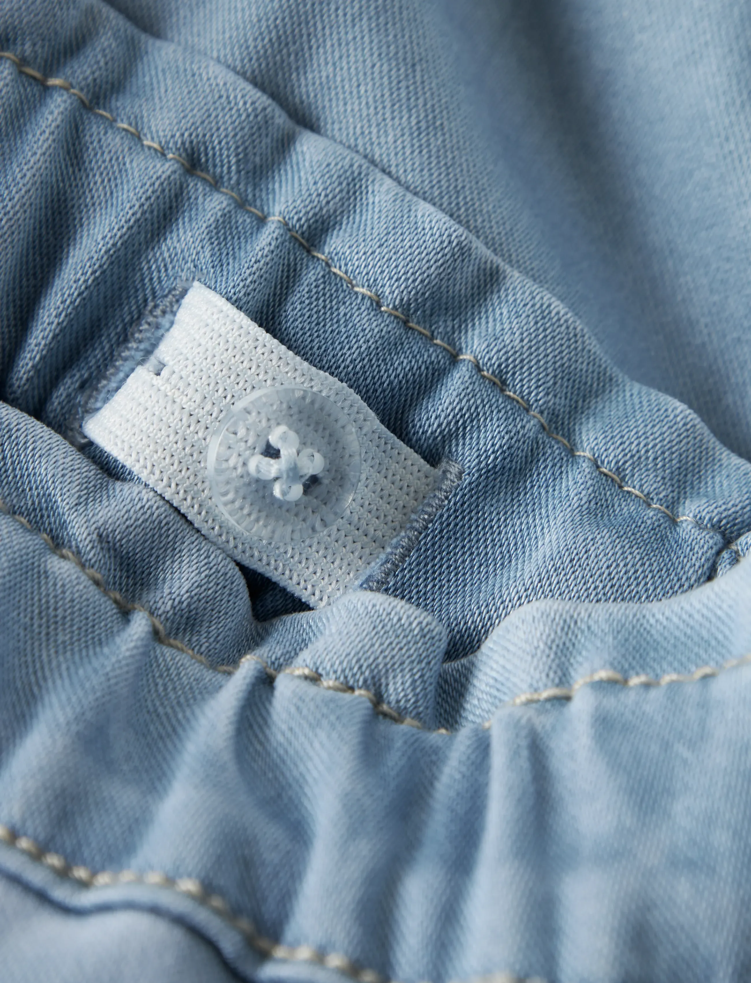 name it - NBFROSE ROUND JEANS 2090-TO NOOS - loose jeans - light blue denim - 3