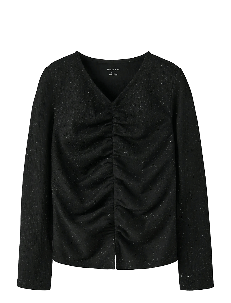 name it - NKFODNY LS SLIM TOP - langärmelig - black - 0