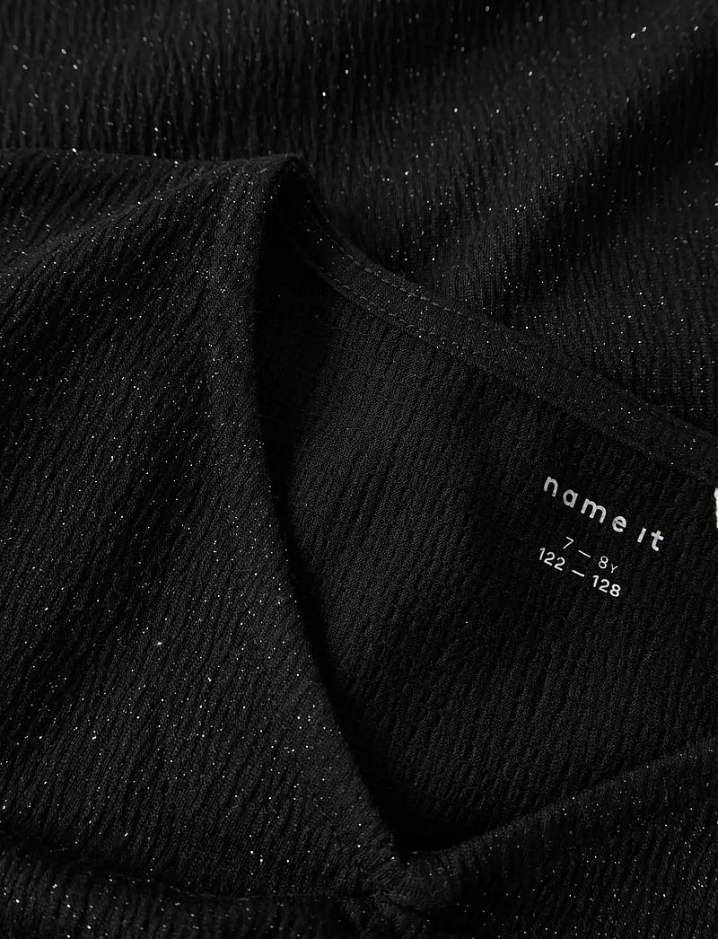 name it - NKFODNY LS SLIM TOP - langärmelig - black - 2