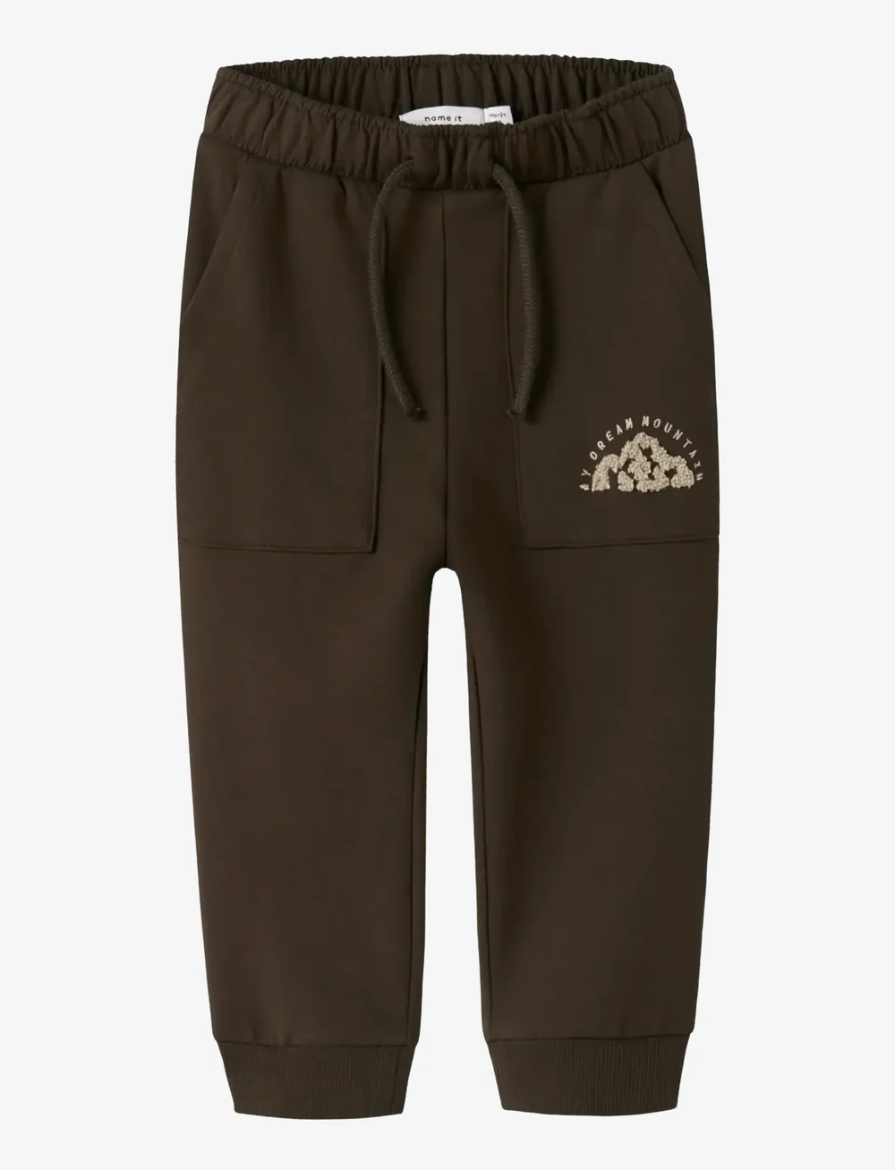 name it - NMMOBIE NREG SWEAT PANT BRU - dressipüksid - delicioso - 0