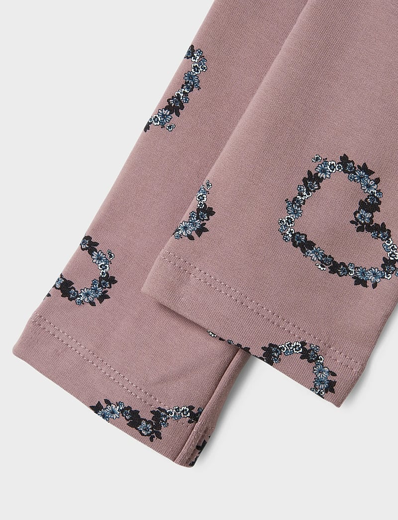 name it - NMFOLUKRIA SWEAT LEGGING BRU - leggings - toadstool - 2