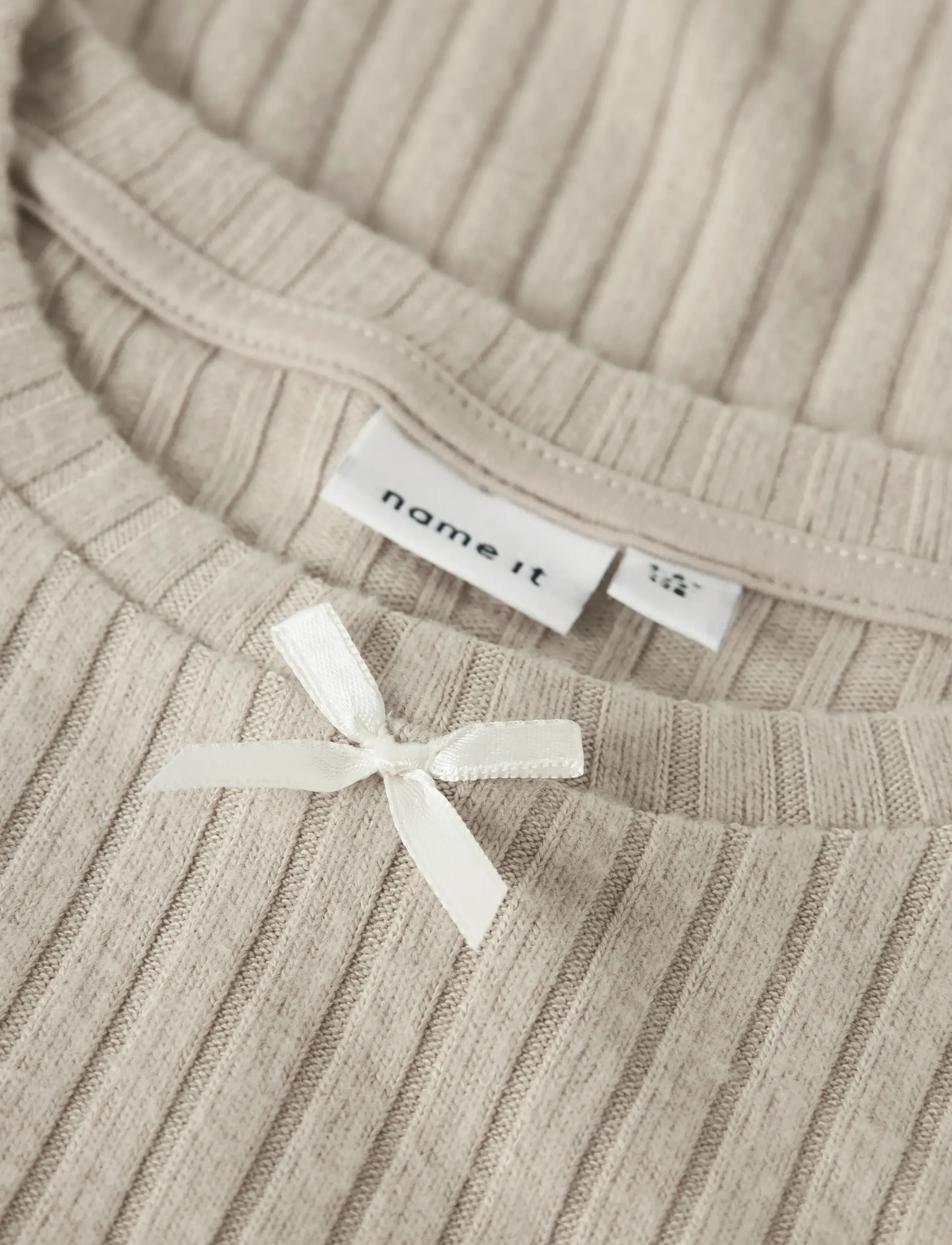 name it - NKFOLENE LS TOP - long-sleeved t-shirts - island fossil - 4
