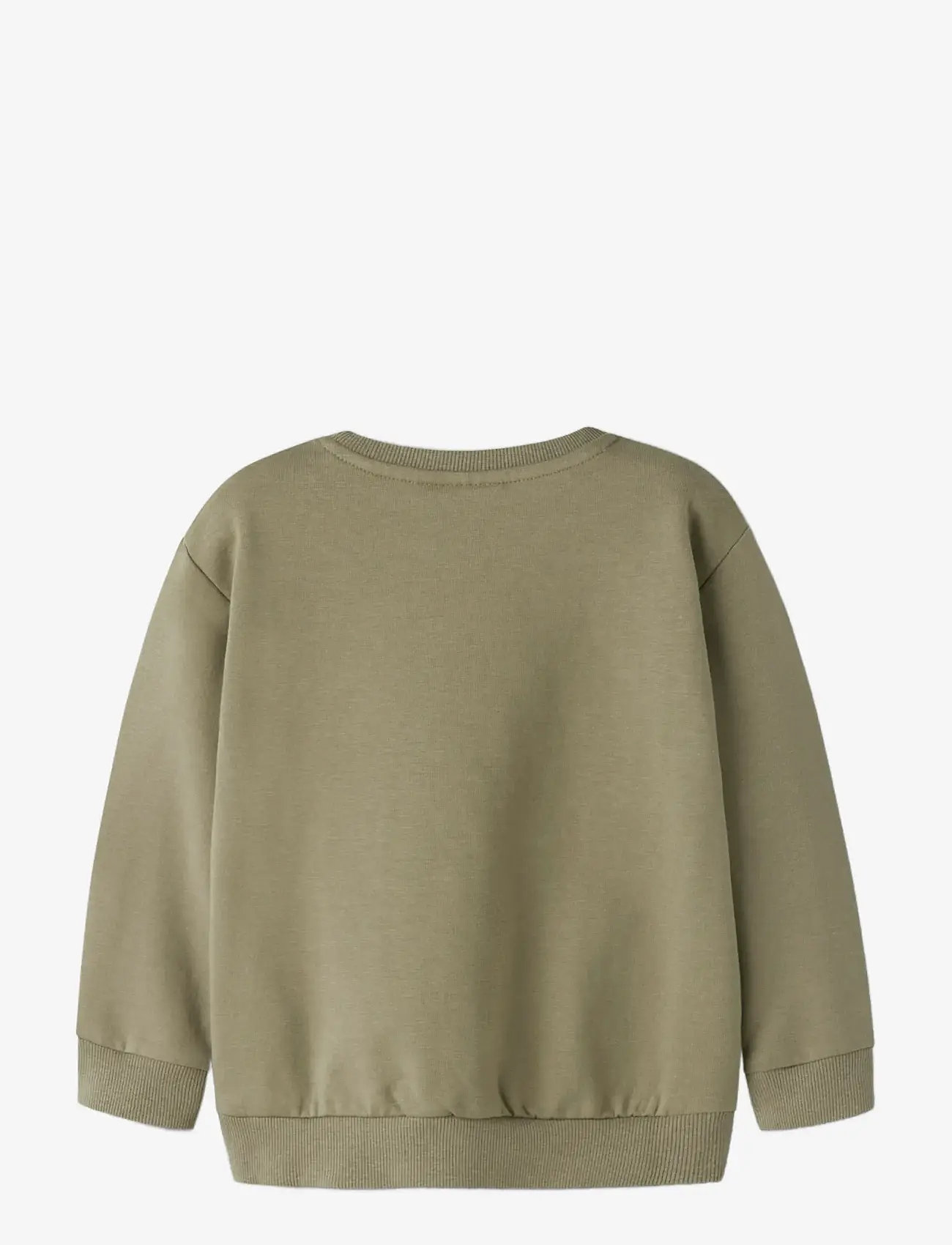 name it - NMMOLIN LS NREG SWEAT BRU BOX - herbstliche kleidung - mermaid - 1