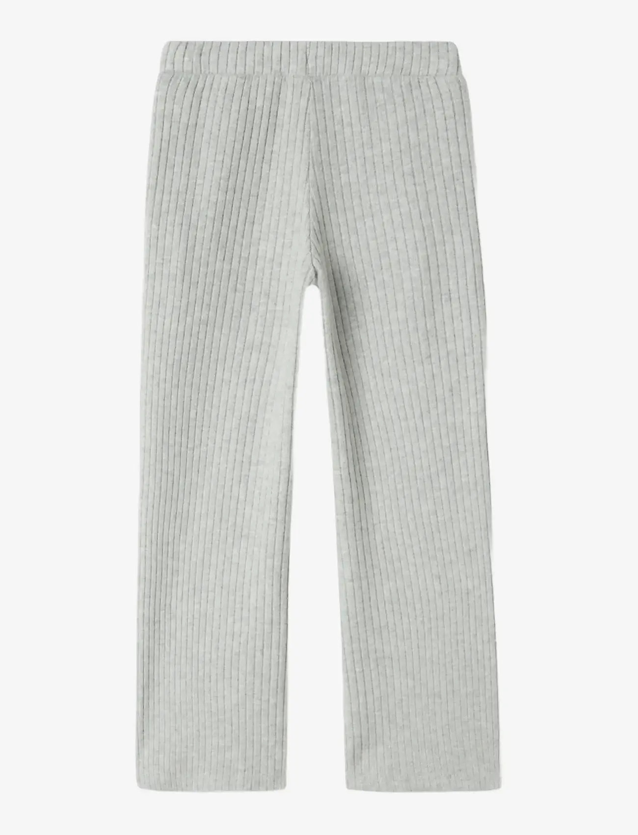 name it - NKFOLENE WIDE PANT - jogginghosen - grey melange - 1