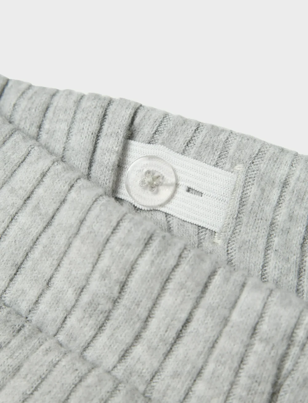 name it - NKFOLENE WIDE PANT - sweatpants - grey melange - 2