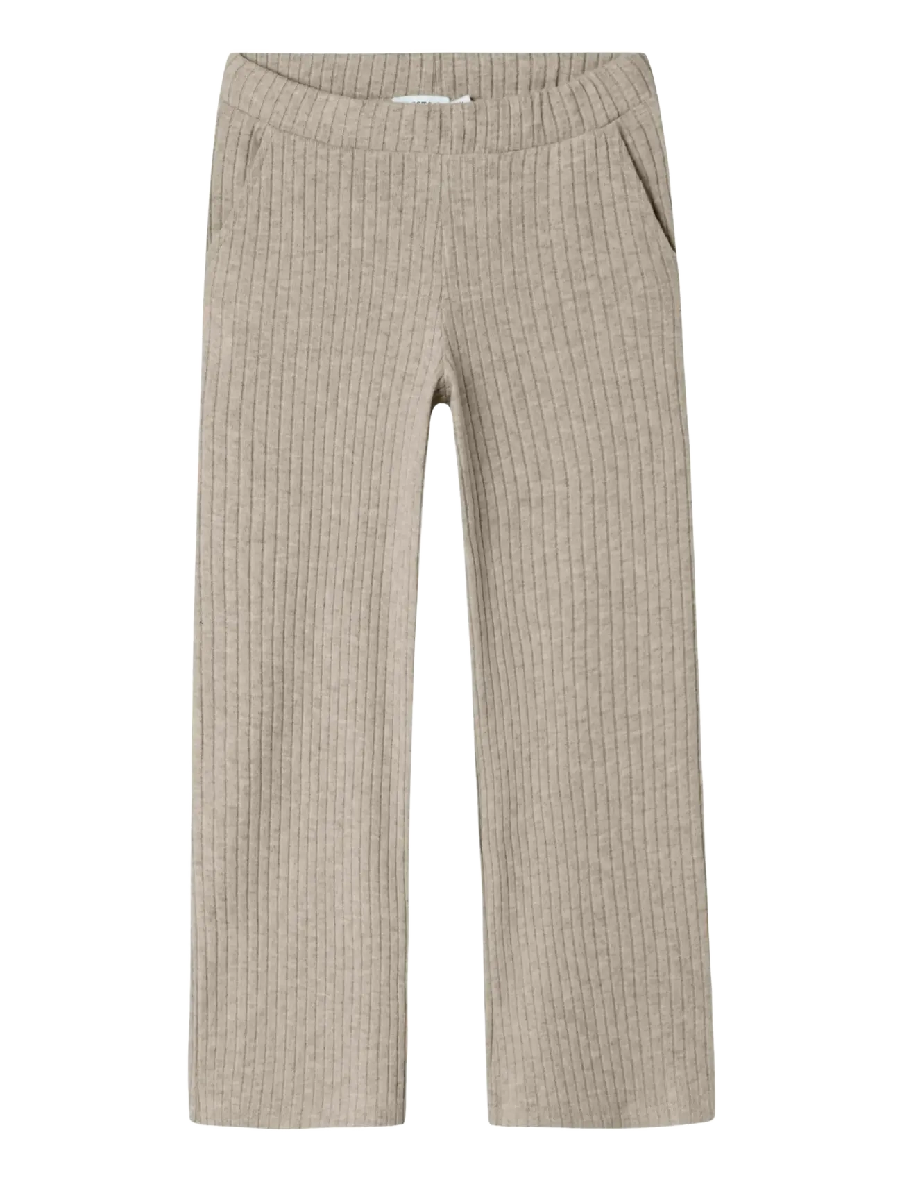 name it NKFOLENE WIDE PANT - Tøj - ISLAND FOSSIL / beige