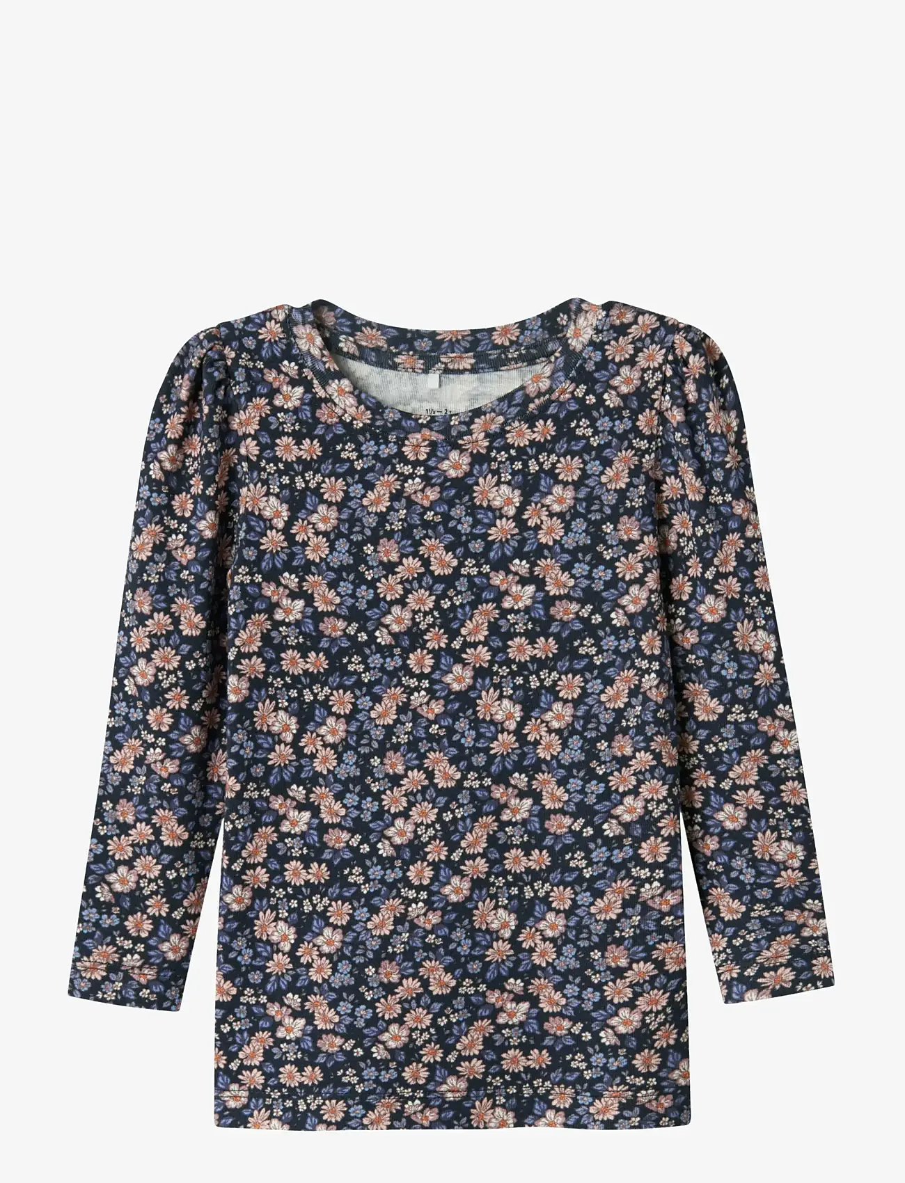 name it - NMFOALIA XSL LS TOP - pikkade varrukatega t-särgid - navy blazer - 0