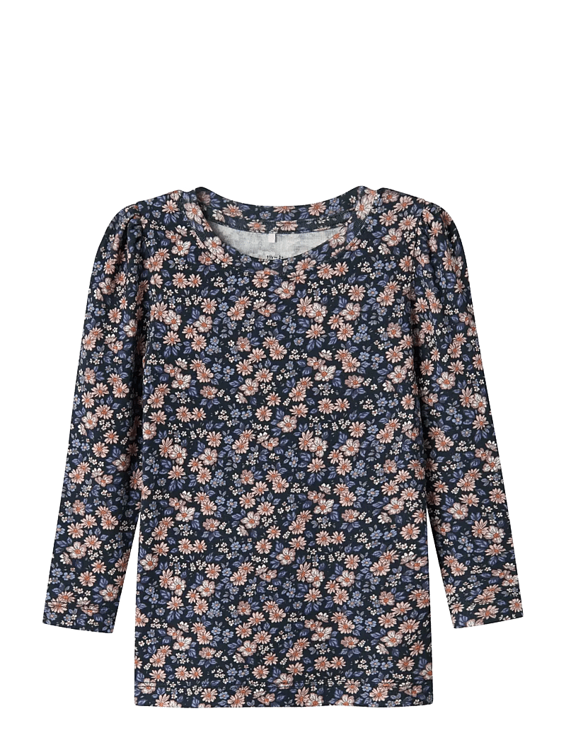 name it - NMFOALIA XSL LS TOP - pikkade varrukatega t-särgid - navy blazer - 0